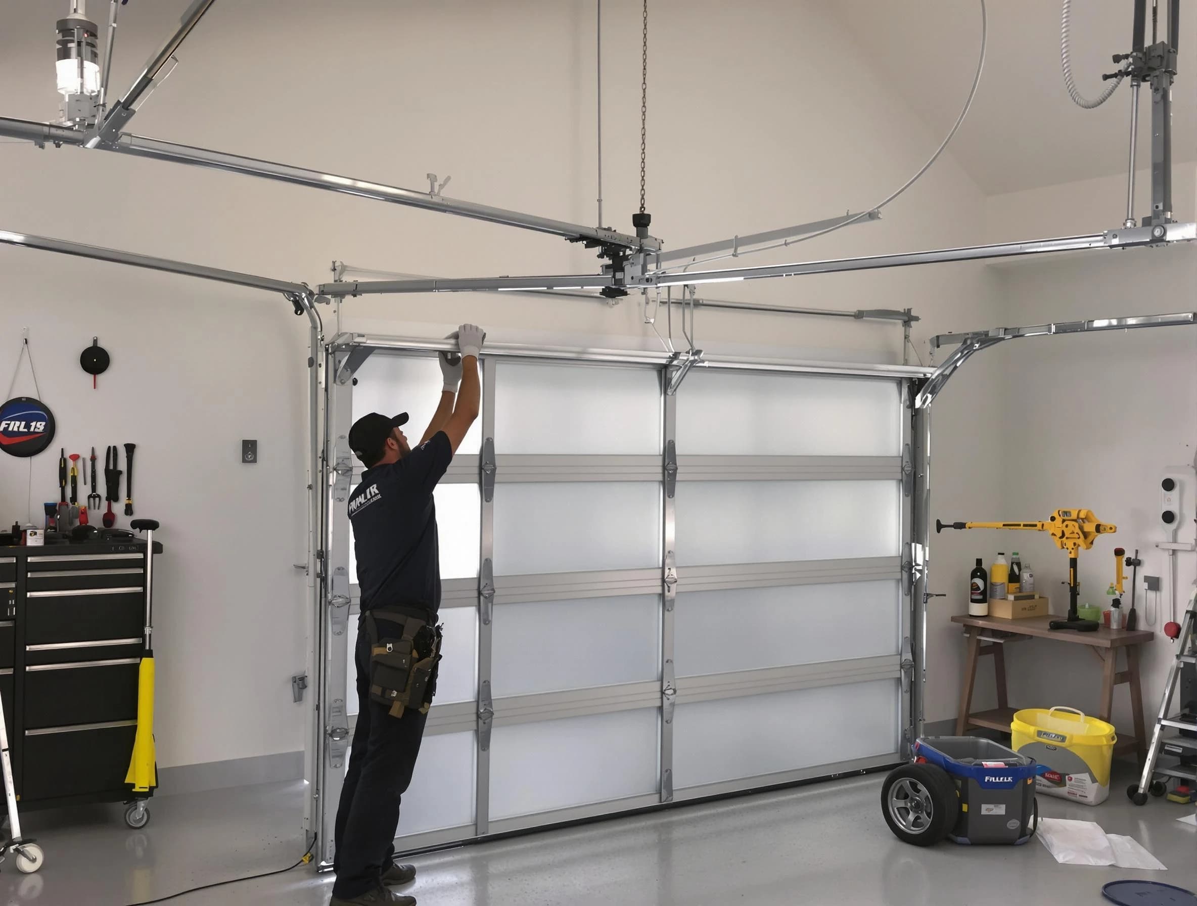 South Salt Lake Garage Door Repair certified team performing precision garage door installation in South Salt Lake