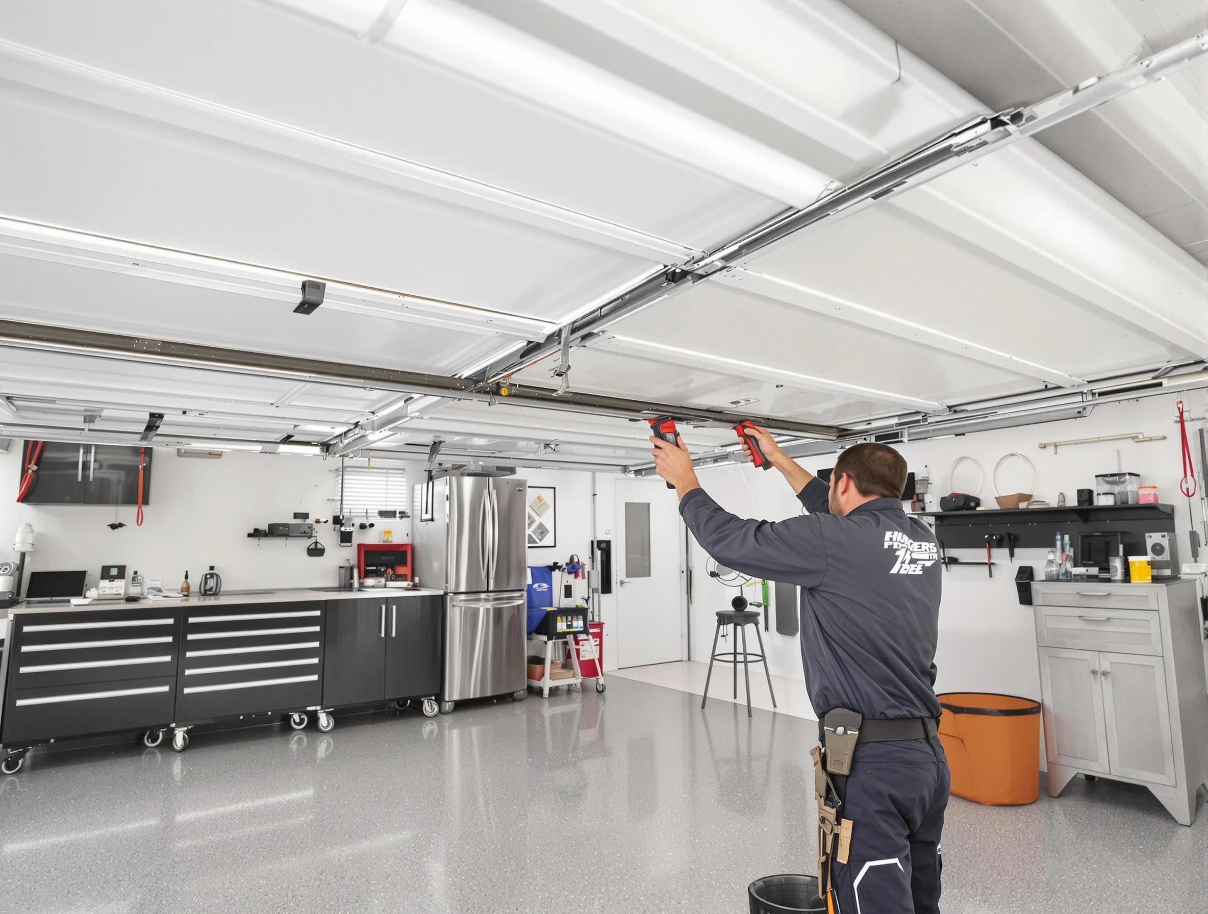 Overhead garage door repair service by South Salt Lake Garage Door Repair in South Salt Lake
