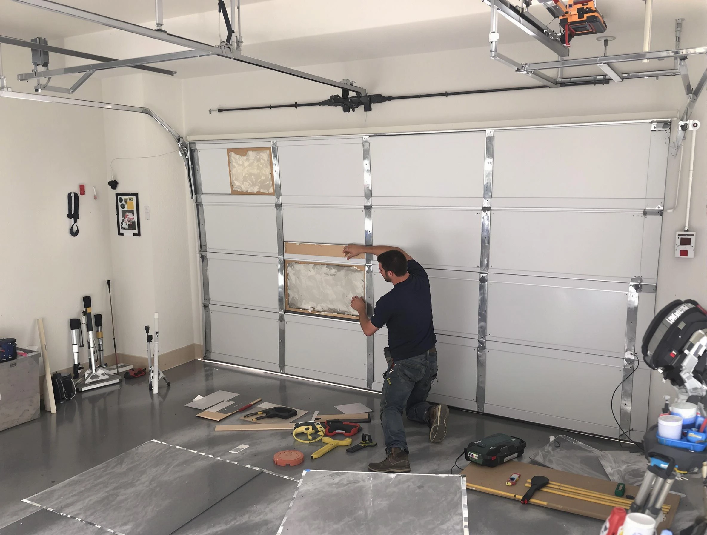 Garage Door Panel Repair in South Salt Lake