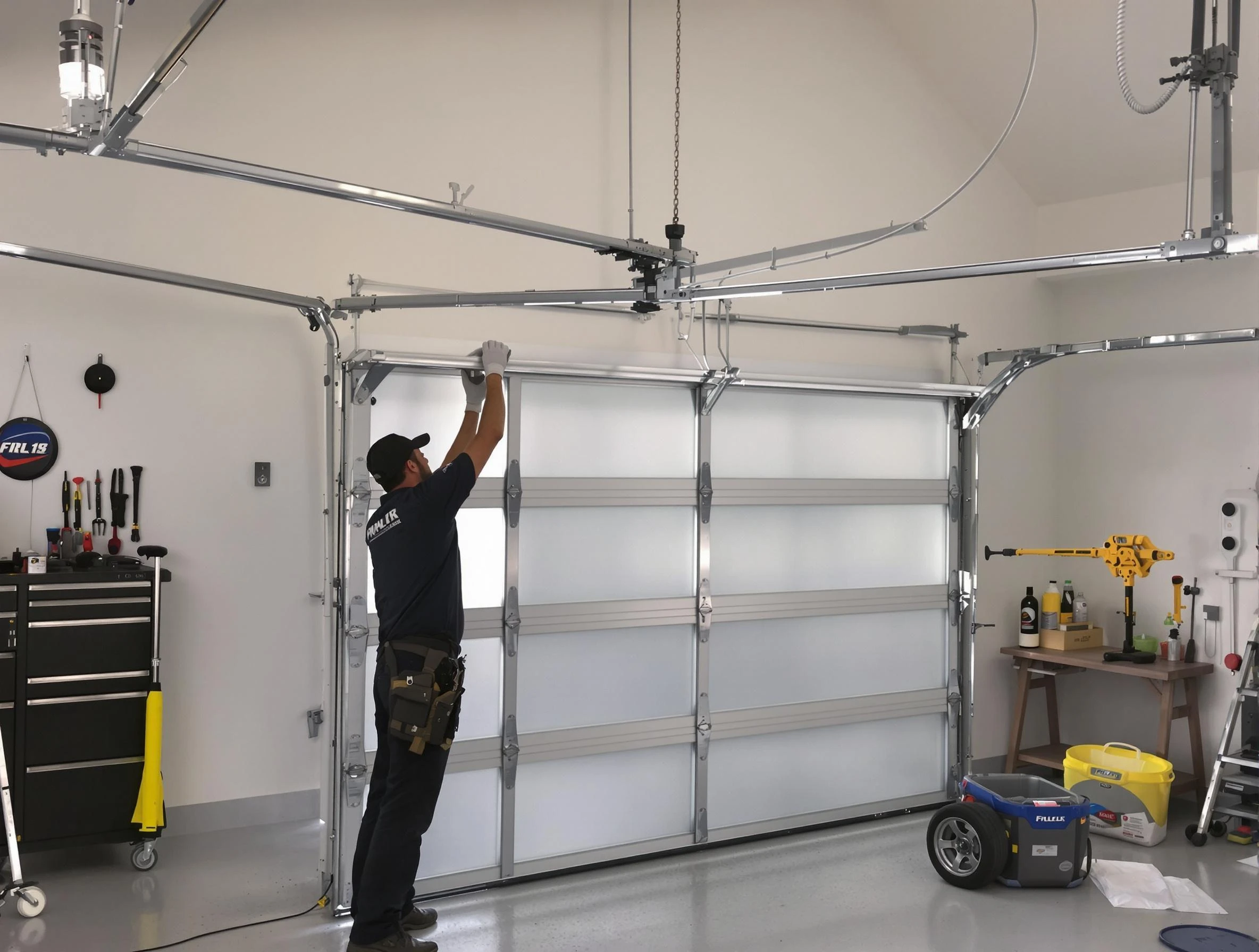 South Salt Lake Garage Door Repair certified team performing precision garage door installation in South Salt Lake