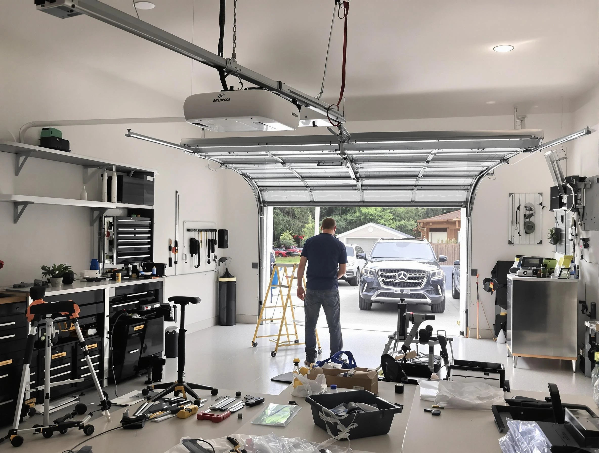 Garage door opener installation by South Salt Lake Garage Door Repair in South Salt Lake